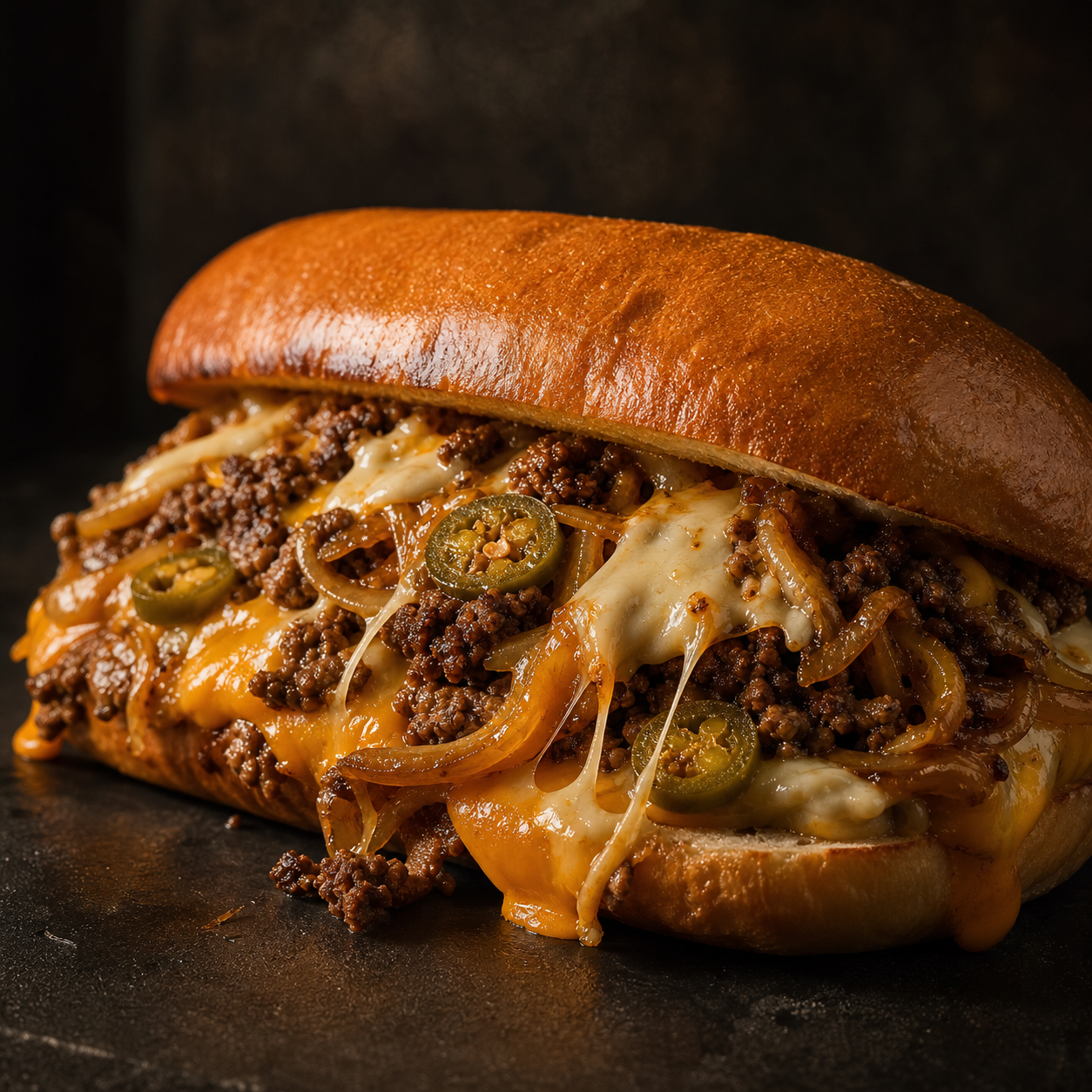 Chop Cheese sandwich